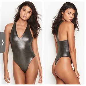 Victoria Sport Metallic Bodysuit